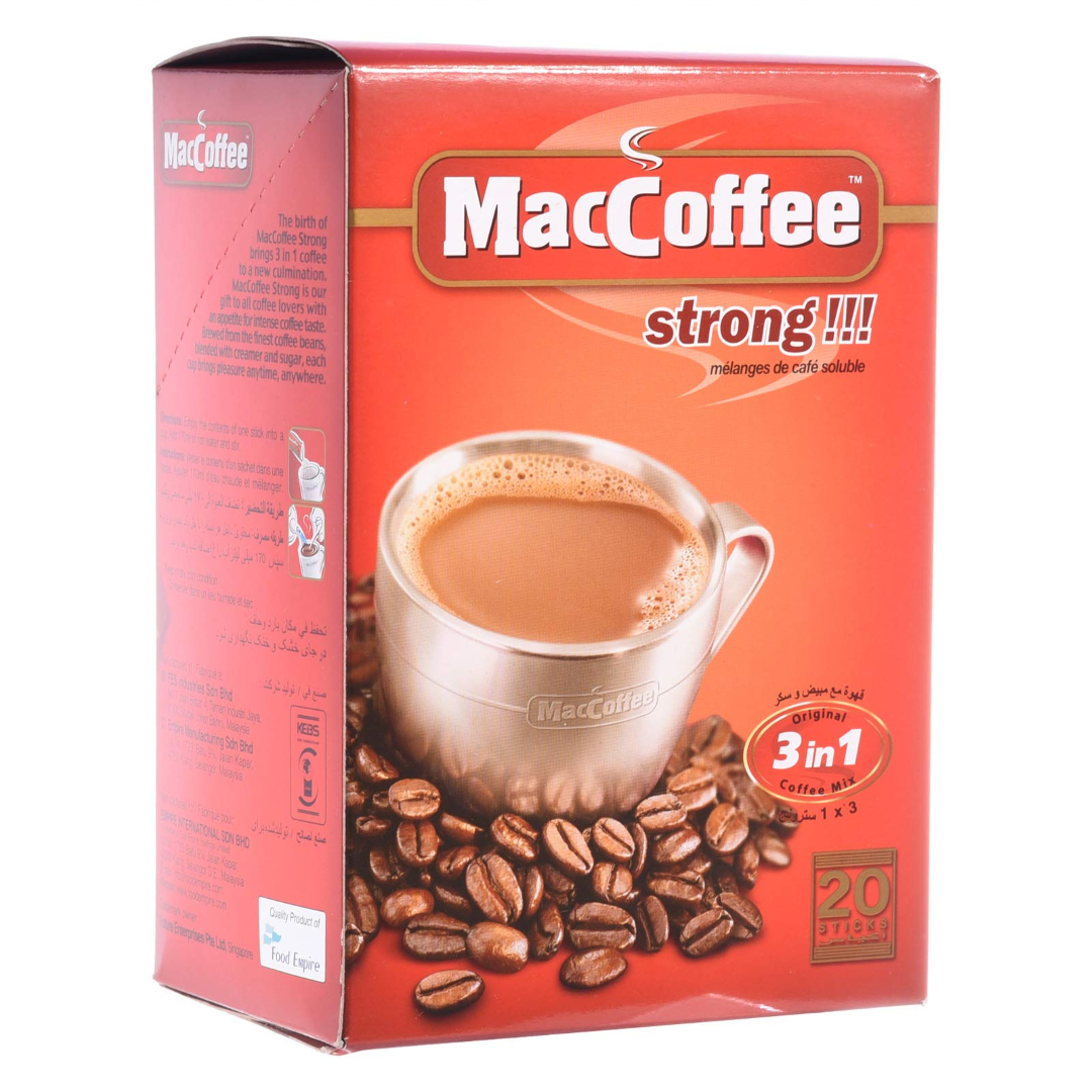 MACCOFFEE 3 IN 1 STRONG 18G